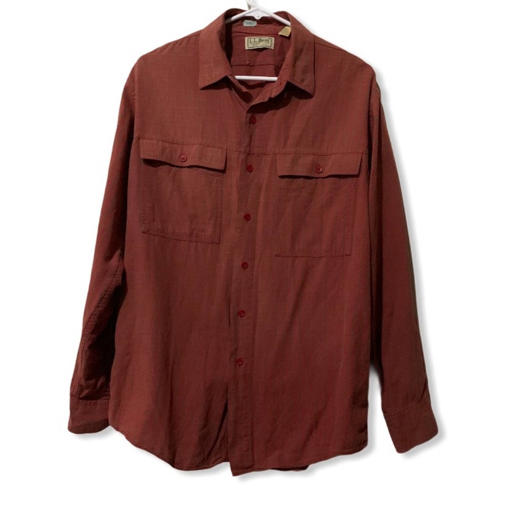 Vintage L.L. Bean Plaid Button Up